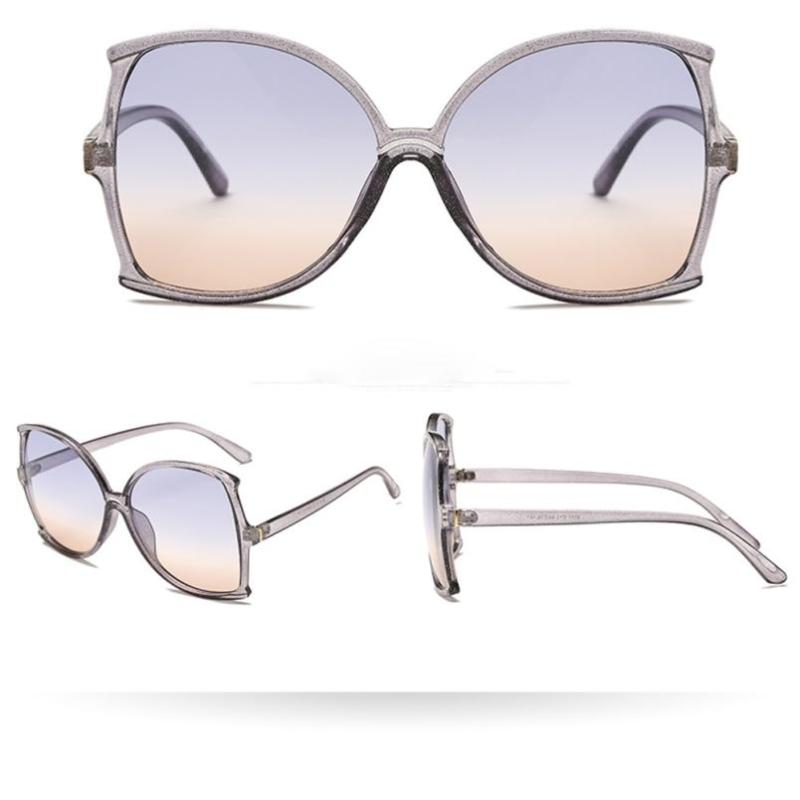 

DROPSHIP 2020 New Arrival Women Man Vintage Big Frame Irregular Shape Sunglasses Eyewear Retro Unisex Sunglasses Free Ship #J05