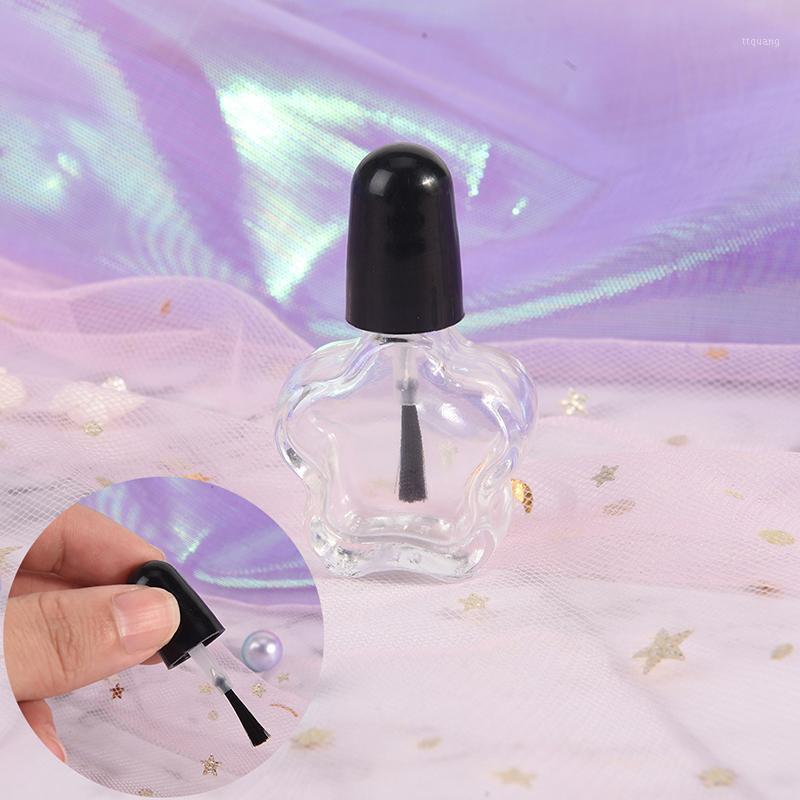 

1PC Empty Glass Bottle Essential Oil Container With Brush Cap 5ml Nail Polish Bottle Portable Nail Polish1