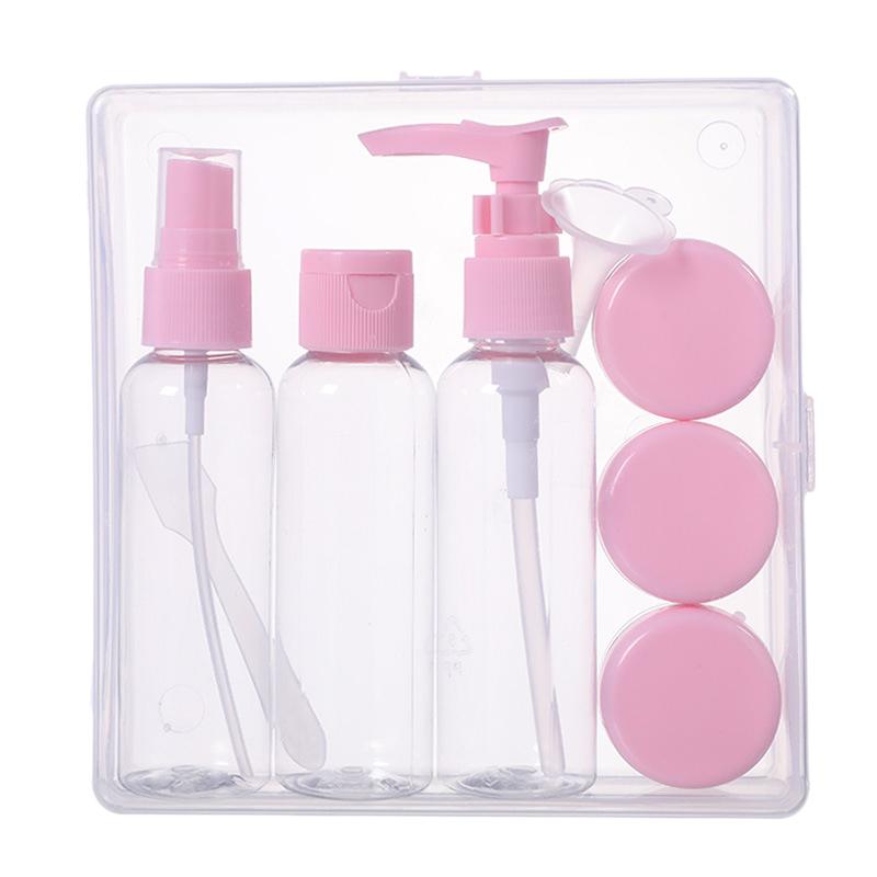 

Household Cosmetic Spray Bottle Travel Cosmetic Packaging Bottle Portable Beauty Tool Packing Set