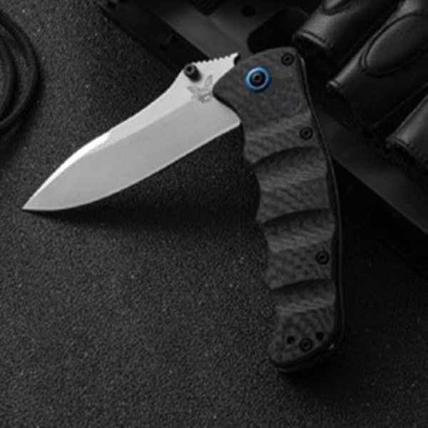

benchmade 484S-1 bm484 M390 blade carbon fiber tactical self defense folding edc pocket knife camping knife hunting knives