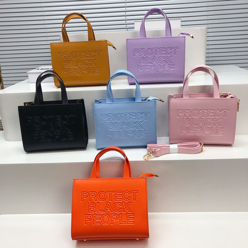 

New Arrival Designer Handbags Famous Custom Tote Hand Bag PU Leather Diagonal Protect Black Women Luxury Purses 2022