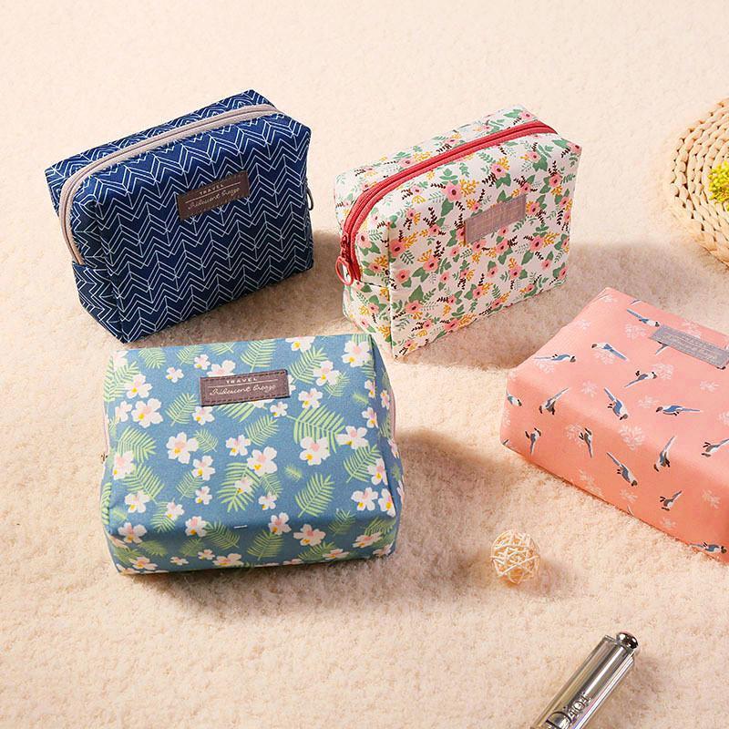 

QuickDone Cosmetic Travel Storage Bags Women Make Up Pouch Mini Cute Fashion Large Capacity Portable Wash Toiletries Bag NDK00171
