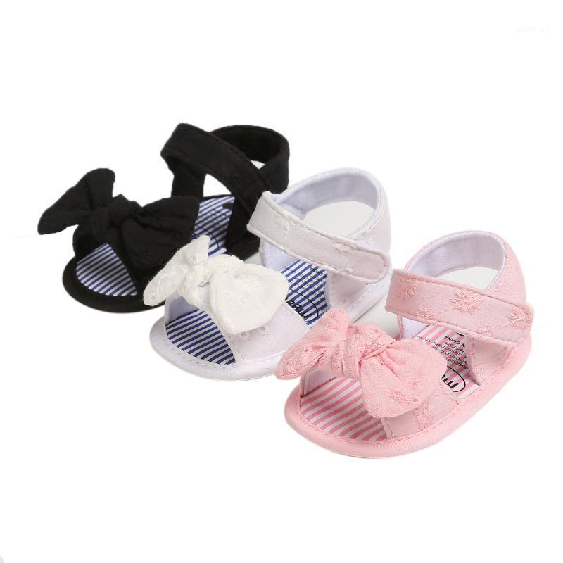 

2020 Toddler Infant Baby Girl Sandals Bow Solid Summer Princess Cute Sweet Sandals1, Black