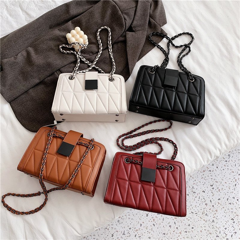 

HBP New Women Leather Crossbody Bags Sac Messenger Bags for Women Soft Leather Shoulder Bag Small Handbag for Girls Bolsa Feminina, Red