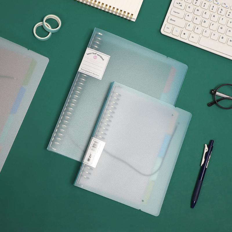 

JIANWU Simple A5 B5 Notebook Loose Leaf Binder Loose Strap Leaf Inner Core for Daily 2021 Planner Journal School Supplies1