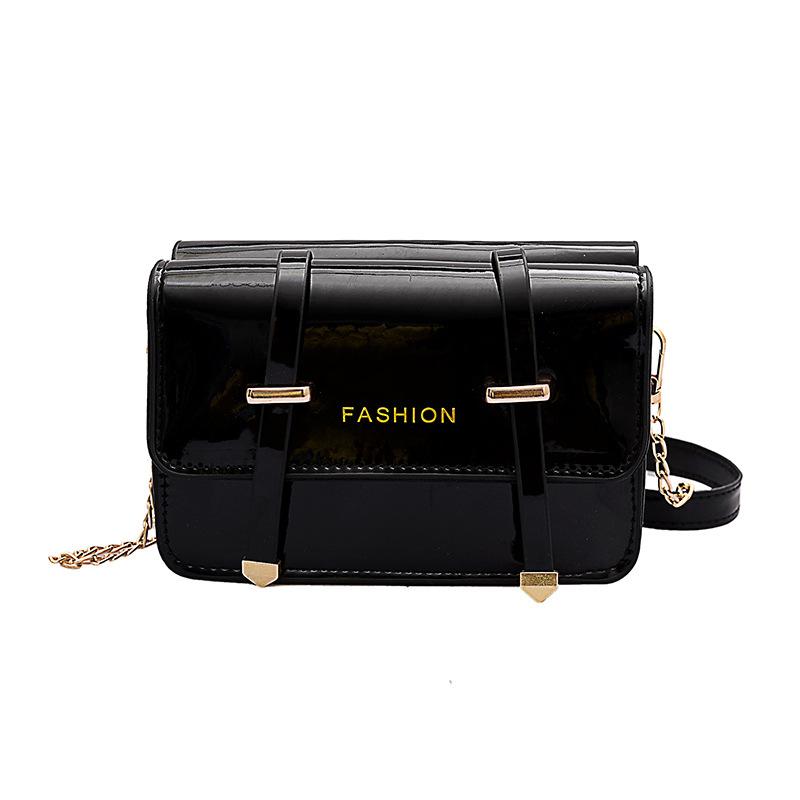 

PU Leather Women's Messenger Bag 2021 New Luxury Crossbody Bags For Women Designers Female Shoulder Bag Handbags, Black