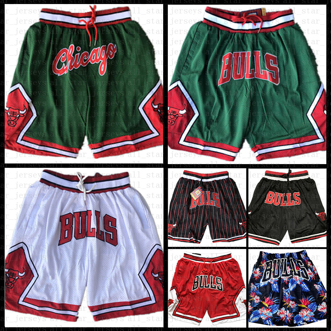 

Chicago Bull Basketball Shorts Golden State Warriors Jersey Just DON Oklahoma City Thunder Pocket Shorts, Black;red