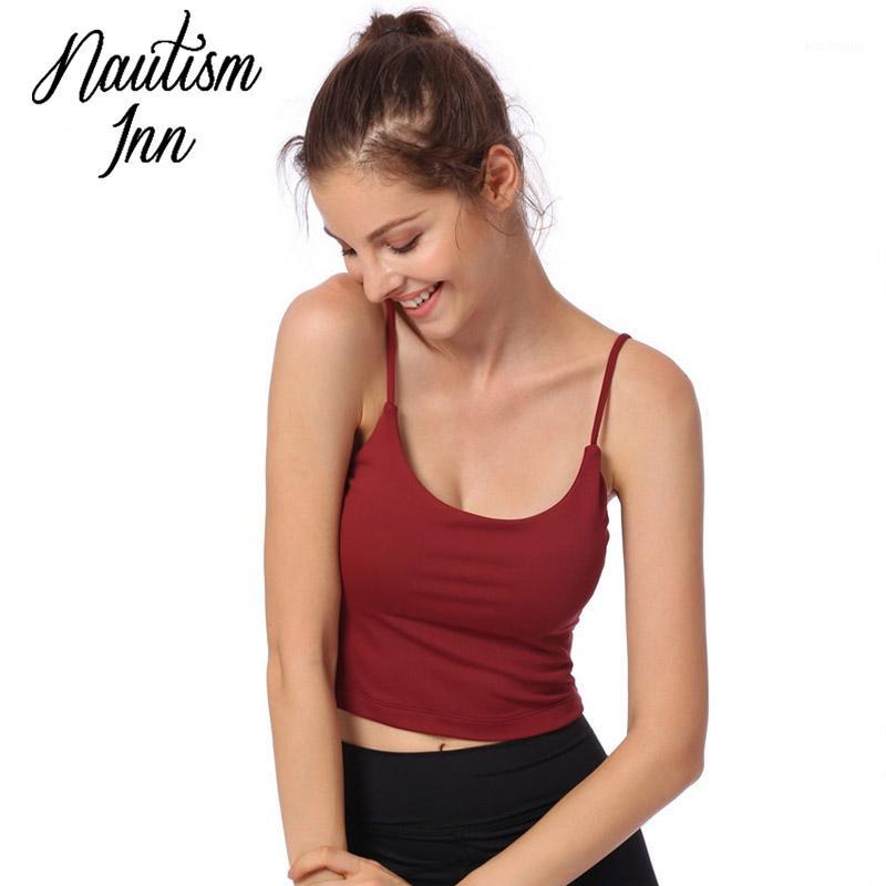 

Women Yoga Sport Top Fitness Clothing Backless Sport Tank Top Sleeveless Running Fitness Shirt Open Back Crop Gym 5 color1, Black