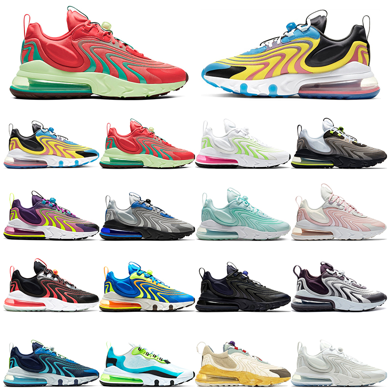 

Classic React Men Running Shoes Top Quality SURFACES bule Volt pink Battle Blue Obsidian ORACLE AQUA Sports Outdoor Athletic Sneakers 40-45, 11 heavy metal