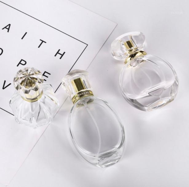 

2020 New 50pcs Clear Refill Glass Spray Refillable Perfume Bottles Glass Empty Cosmetic Container1