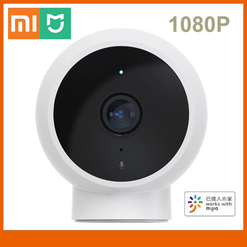 

New Xiaomi Mijia Smart Camera 170 ° Wide Angle 1080p Camera HD IP65 Waterproof Infrared Night Vision Work With Mi Home