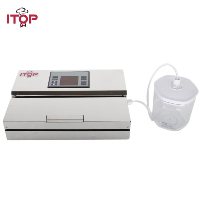

ITOP Vacuum Airtight Box Storage Box For Vacuum Sealer 700ml/1400ml/2000ml Sealer Keep the Fresh Kitchen Gargets