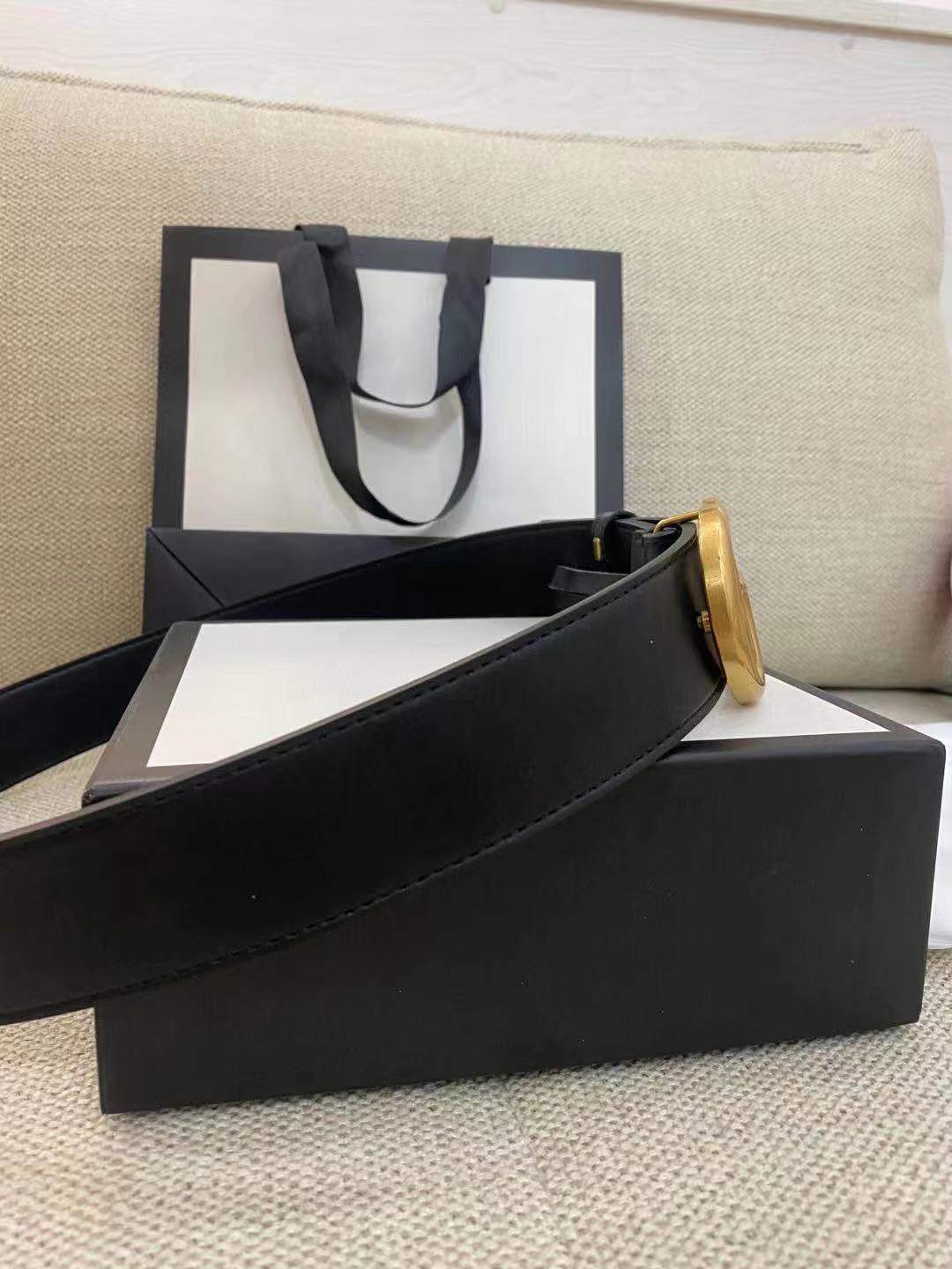 

NO box sell high quality belts a low price. Man woman original leather belt. Wide 3.8cm 3.5cm 3.0cm 2.2cm, Black