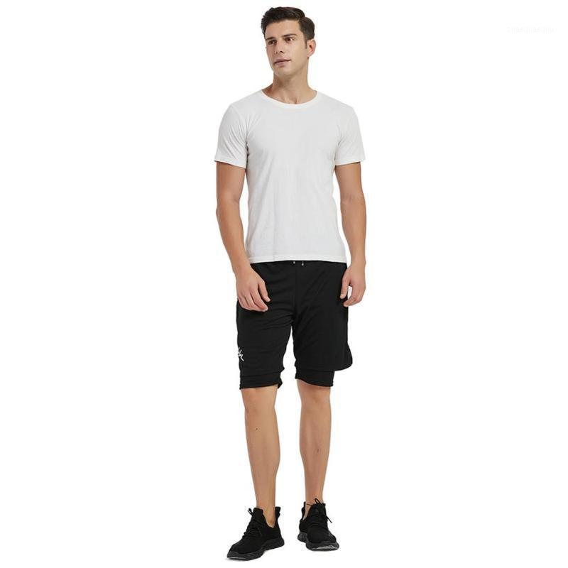 

Gyms Men's Running Shorts Fitness Workout Quick-dry Short Pants Sports Bodybuilding Workout Built-in Pockets Pants1