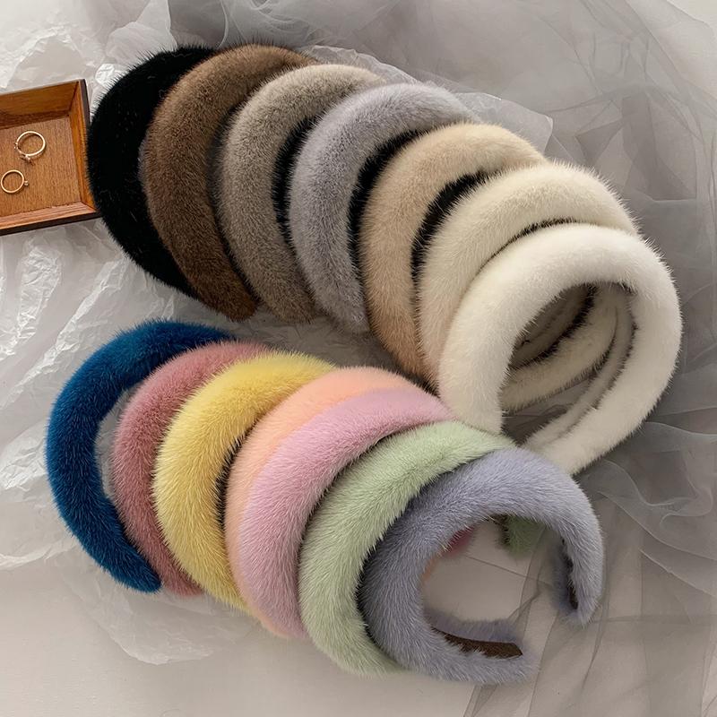 

2020 New Women Hair Hoop Hair Accessories Korean Soft Wide Shiny Girl Clip Fashion Wild Hairband Girl sticks