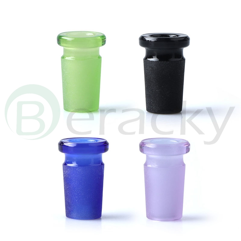 

DHL!! Beracky Mini Glass Convert Adapters Smoking Female Male 10mm 14mm Colored Adapter For Water Bongs Dab Rigs
