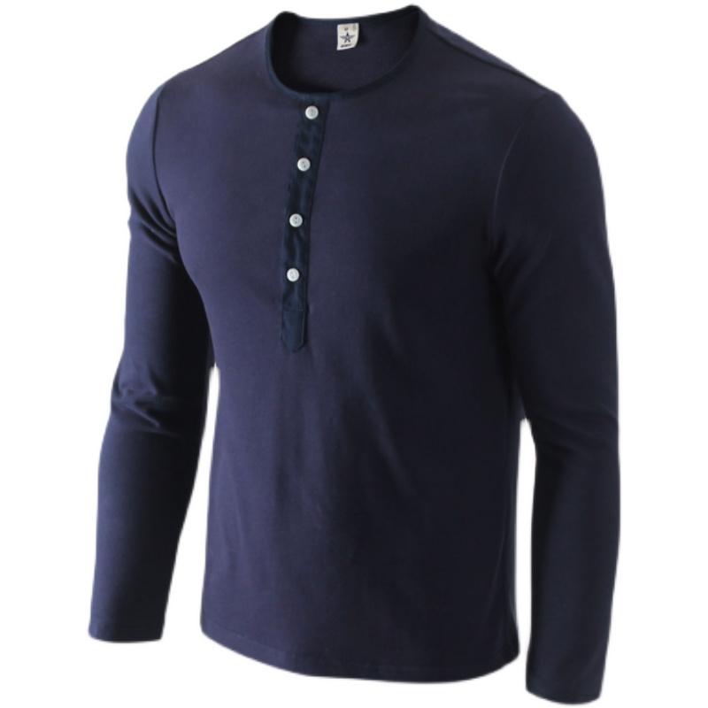 

300g Thickened Frosted Collar Khaki T-shirt Long Sleeve Outdoor Army Training Combat Sport Cotton Men's Slim Fit Tops, Black