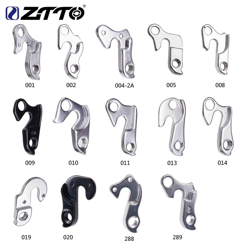 

ZTTO 1Pc AlloyCycling Road Bicycle Mountain Bike Frame MTB Gear Rear Derailleur Hanger Dropout Frame Tail Hook With Free Screws