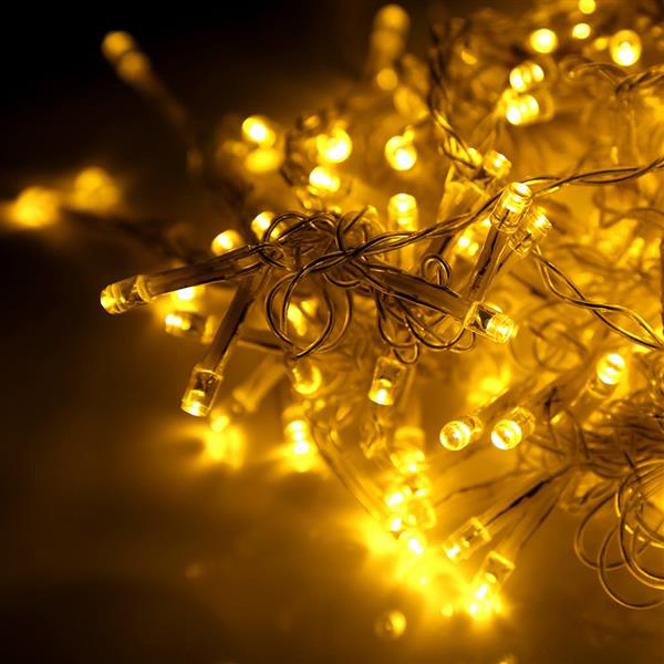 

600LED Window Curtain String Fairy Light Wedding Christmas Party Decor(Warm White) High brightness Strings lighting