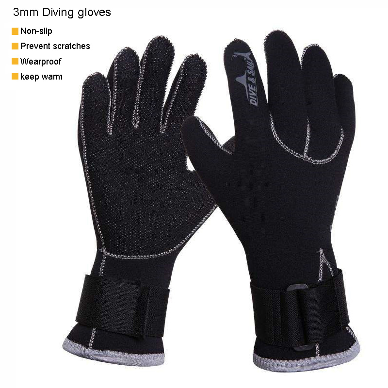 

Adults Diving Accessories 3mm neoprene anti-slip gloves for Diving Surfing Snorkeling Kayaking divers glove underwater equipment