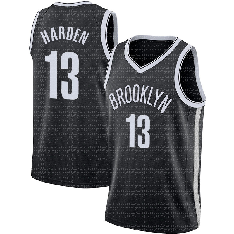 

white Blue 13 Harden Jersey Kevin 7 Durant Basketball Jerseys 11 Kyrie Cheap Black Irving Jersey White Grey 9999