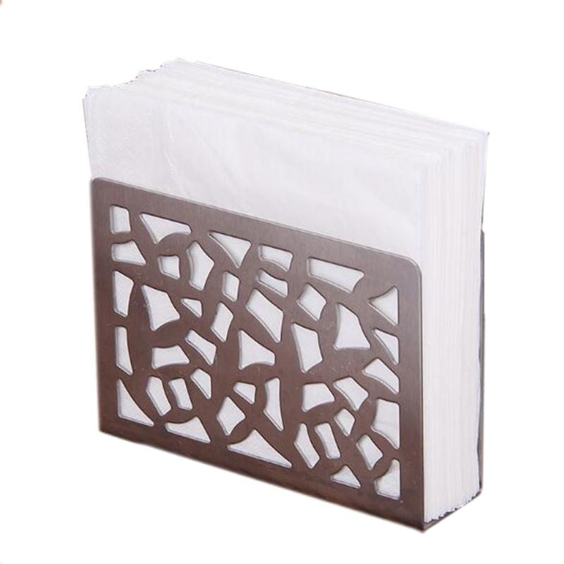 

Stainless Steel Paper Towel Rack Restaurant Paper Towel Holder Creative Simple Vertical Napkin Clip Hotel Napkin Seat