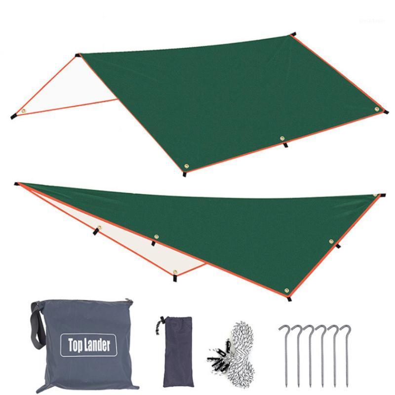 

3x3m 3x4m Sun Awning with Double Layers Waterproof Car Shade Sunshade Garden Beach Umbrella Travel Camping Tent Tarp1