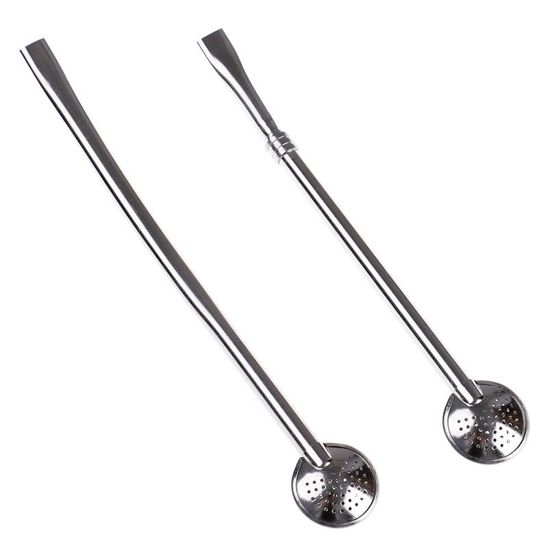 

1PCS Creative Stainless Steel Hot Drinking Straw Filter Handmade Yerba Mate Bombilla Gourd Washable Practiacl Tool