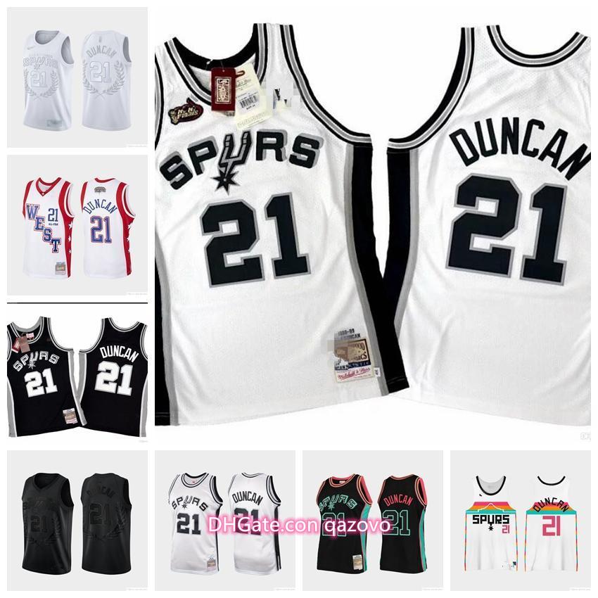 

Men San Antonio Spurs Tim Duncan 21 Mitchell & Ness 1998-1999 Authentic Jersey