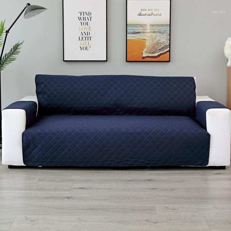 

Non-slip Waterproof PET Sofa Cover Solid Color Sofa Cushion for Living Room Quilting Pieces for Dog Three Color1
