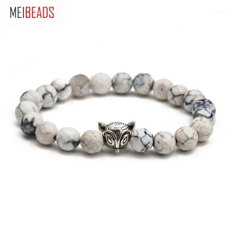 

MEIBEADS 8mm Natural Stone Beads Bracelets & Bangles Jewelry Personalized Handmade for Woman Man Pulseras EY4131