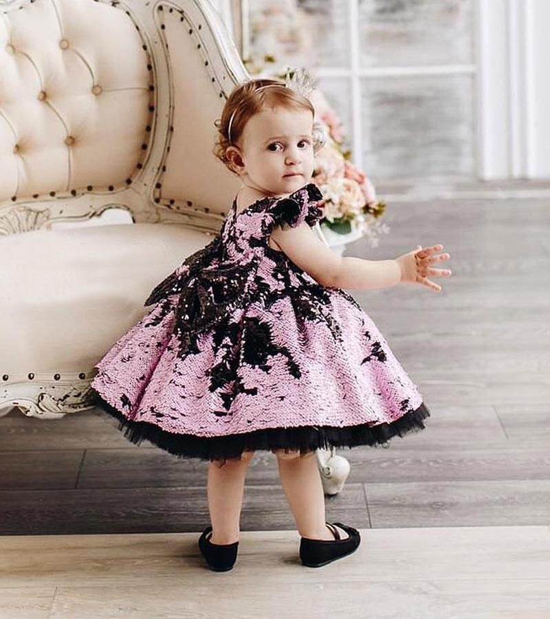 

Girl Dress For Special Occasion Girls Birthday Sequins Dress Pageant Gown Princess Flower Girl For Wedding