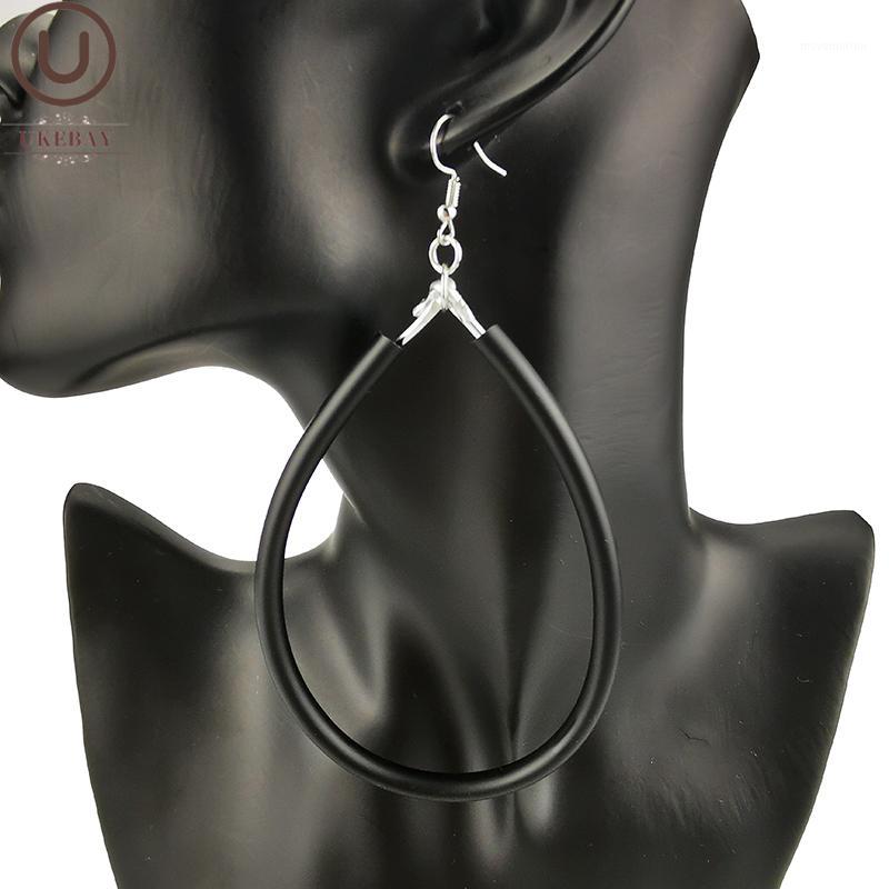 

UKEBAY New Geometric Big Earrings For Women Drop Earrings Rubber Jewelry Handmade Hollow Rope Dangler Vintage Earring Wholesale1