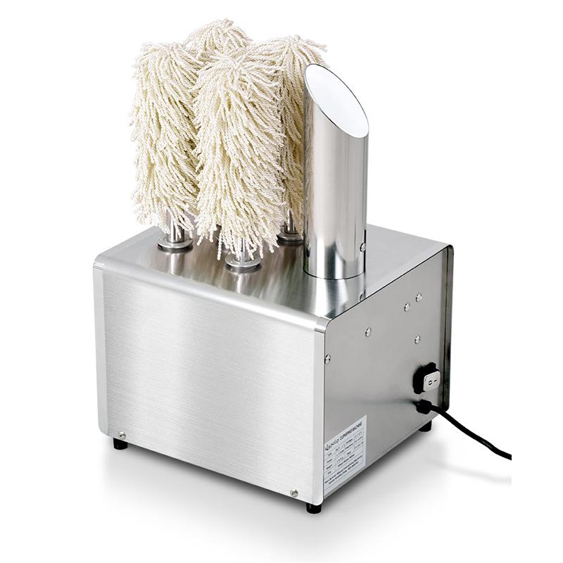 

Commercial electric glass wiping machine automatic red wine glass polishing machine hotel bar restaurant wiping