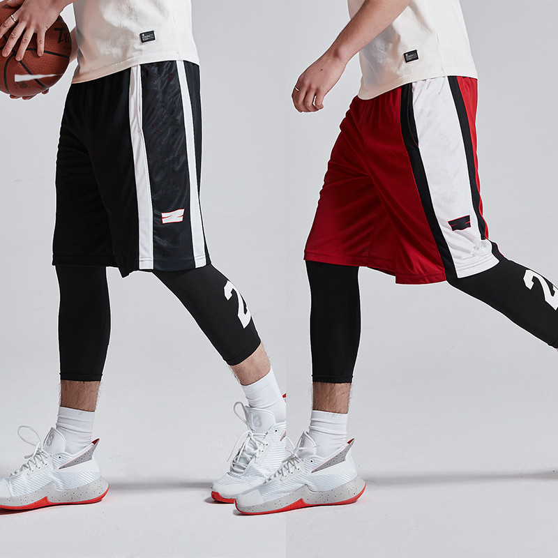 

Men's Women's Designer Summer Shorts Fashion Letter Print 2021 Loose Sports Running Basketball Fitness Short Pants Sweatpants Size -3XL, Black /red - a