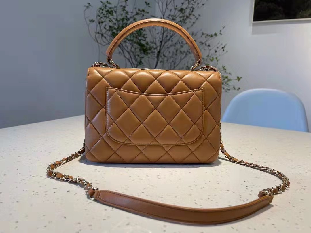 

Ladies leather bag 7A high-end custom quality single shoulder across the hip casual designer 1650, Deep blue
