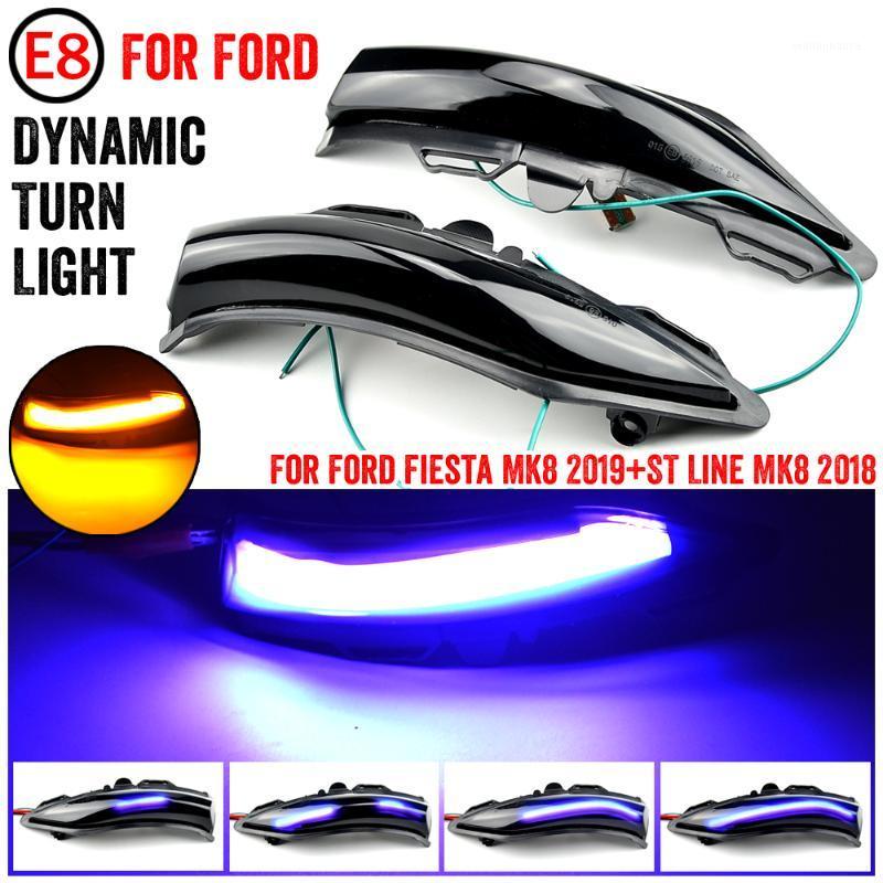 

Emergency Lights 2pcs LED Side Mirror Sequential Indicator For Fiesta 8 MKVIII 2022 Dynamic Blinker Lamp Turn Signal Light