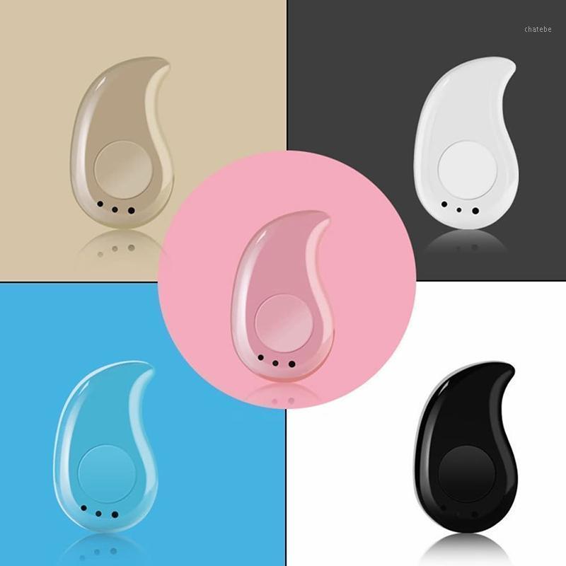 

Ear Hanging Bluetooth Earphone Bluetooth Sports Stereo Headset 5 Colors Hands Free Non-slip In-Ear Headphone For Smart Phone1, Black
