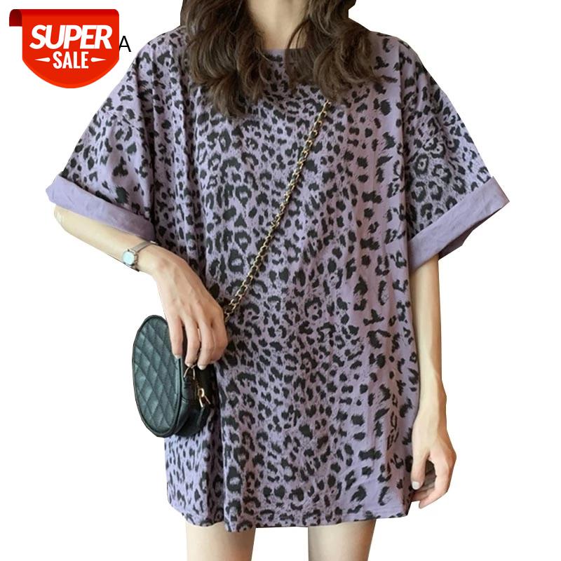 

Leopard T Shirt Women Tee Tops Summer Short Sleeve Female T-shirts Casual Fashion Woman Tshirts O-Neck Loose Ladies Girls Tshirt #DL8i, White