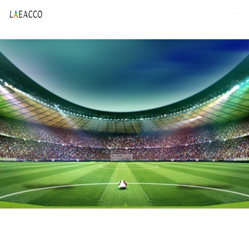 

Background Material Soccer Backdrops Football Stadium Goal Green Grass Spotlight Baby Birthday Party Pography Backgrounds Pocall Po Studio1