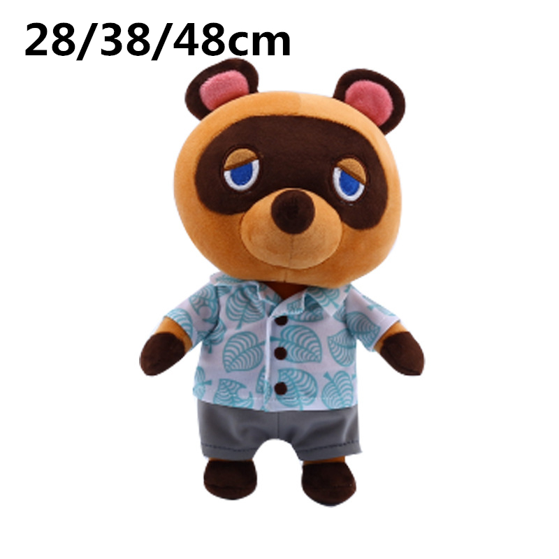 mapache de peluche gigante