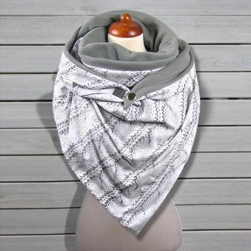 

2020 New Designer Brand Women Fashion Scarf Printing Button Soft Wrap Casual Warm Scarves Shawls Scarf Women foulard femme