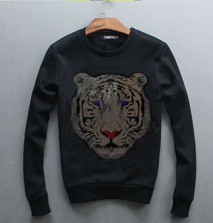 

Hip Hop Sweatershirt Men Hot Hoodies Europa Male Fashion Lose Design Cgbm, Black