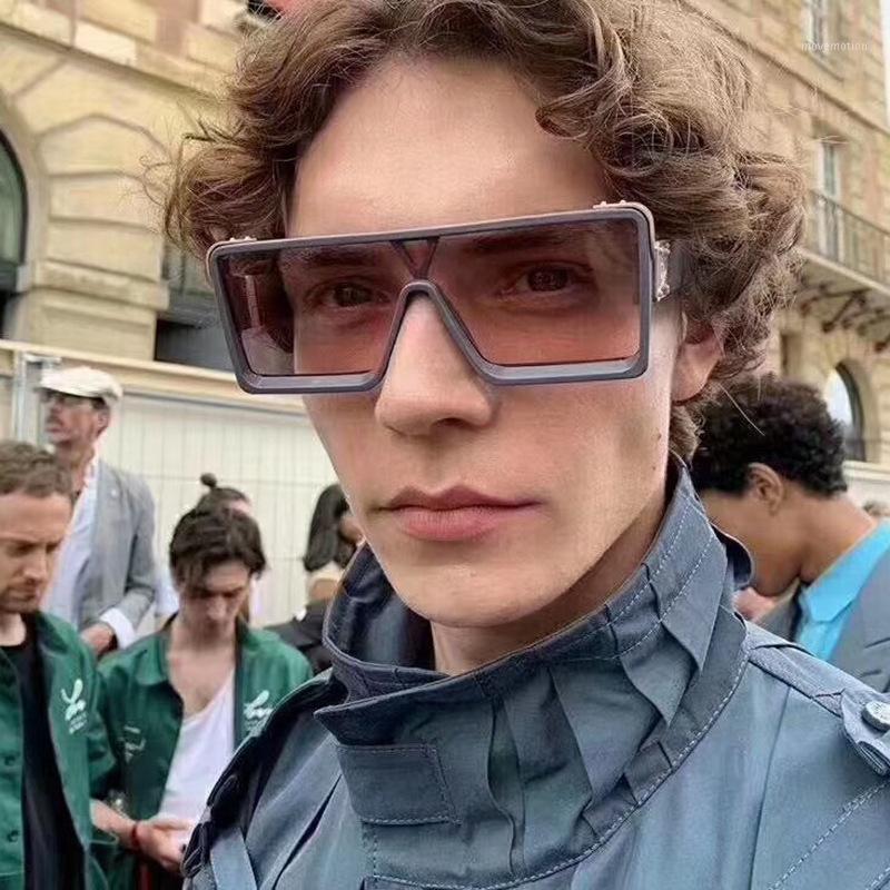 

Classic Designer Flat Top Sunglasses Square Shield Eyewear for Male Female Superstar Oversized Vintage Men Sunglasses Women1