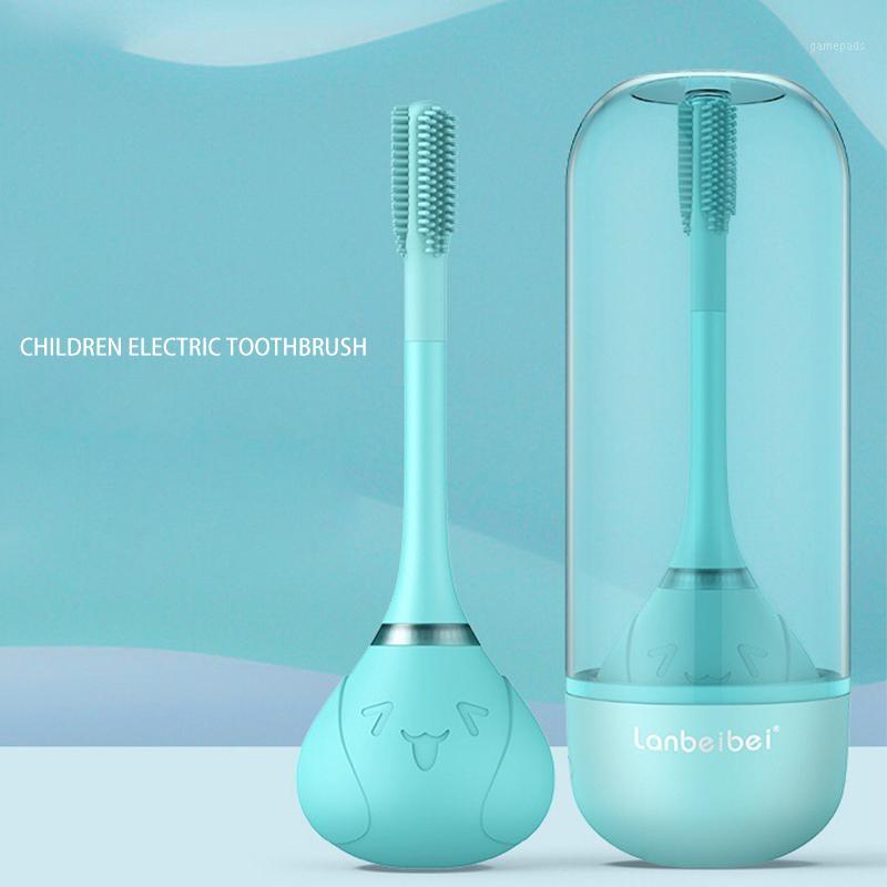 

Children Electric Toothbrush for 2-10 Ages 360° Sonic Vibration Kids Tooth Brush Wireless Rechargeable Waterproof Teeth Care1