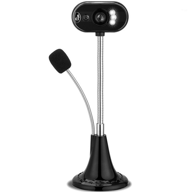 

HD Web Camera Desktop Computer Notebook HD Video USB with Microphone Night Vision Camera1