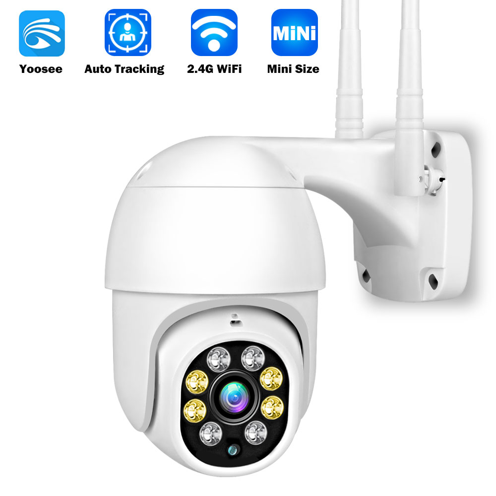

1080P HD Yoosee IP Camera Outdoor Smart Home Security CCTV Camera WiFi Speed Dome Camera PTZ Onvif 2MP Color Night Vision