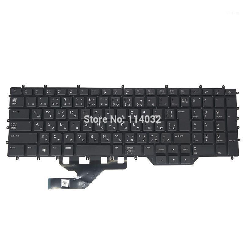 

Original JP JPN Japanese keyboard for Alienware M17 R2 2020 Gaming 0JRFM9 JRFM9 black backlit colorful no frame brand new1