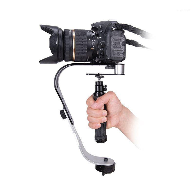 

Video Camera Stabilizer Low Profile Handle for Smartphone Camera Up To 2.1 Lbs with Phone Clamp Accessories1