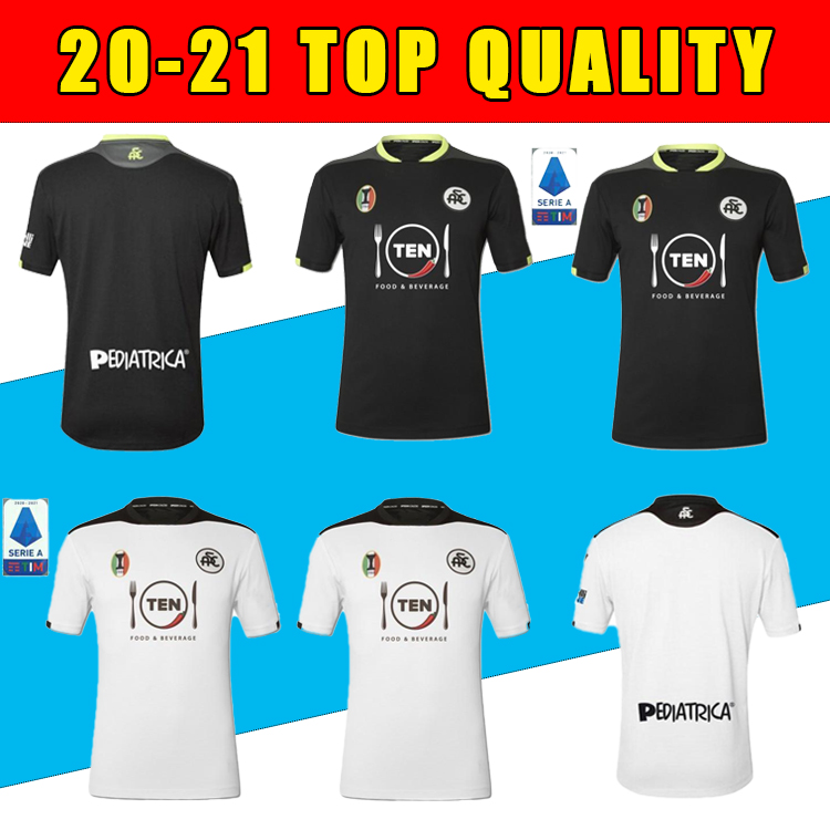

2020 2021 Spezia Calcio Soccer Jerseys Agoume Galabinov Ricci Farias Mattiello home away 20 21 football shirt S-2XL